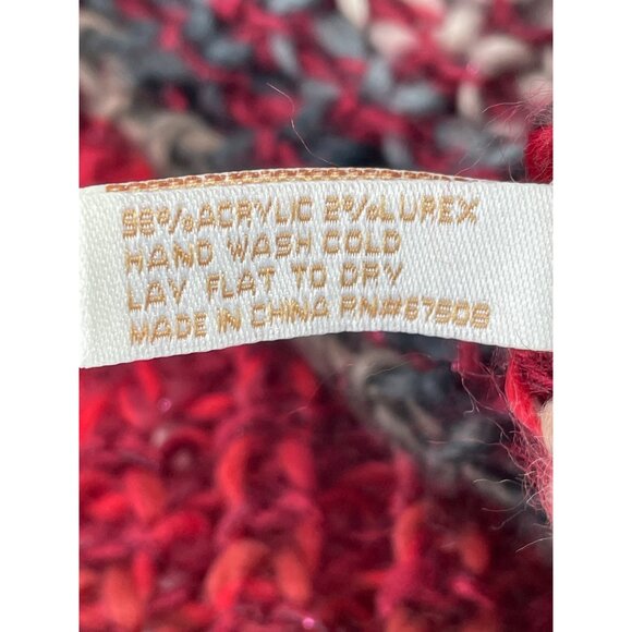 Collection Eighteen Multicolor Infinity Crochet Scarf - Picture 8 of 10